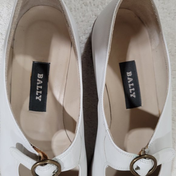 Bally flat leather donia made in Italy shoes - Picture 7 of 11